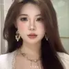 Pendientes de Borlas de Alta Gama y Elegantes, Estilo Europeo y Americano Vintage, Aretes de Botón de Gota de Agua Desgastada Que Realzan la Apariencia del Rostro