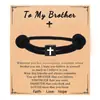 Pulsera Nueva de Grabado de Cuerda Estilo Milán de Amazon Bloque de Aleación Ajustable Pulsera Cruzada de Pareja para Hombres y Mujeres suit