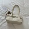 Bolso de Axila Tendencia Personalidad Estilo Coreano 2026 Llegada Temprana Otoño Gran Capacidad para Viajar Color Sólido Bolso de Mano Bolso de Hombro para Motocicleta