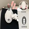 Adecuado para Nissan Nissan Juego de Llaves 14ª Generación Sylphy Estilo Pequeño Fragante Teana Coche Qashqai Qijun Jinke Tiida Hebilla de Cuero
