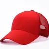 Gorra de Béisbol de Malla para Golf Logo Personalizado Bordado Verano Estudiante Mujer Transpirable Sombrero para el Sol Hombre DIY Hecho a Medida
