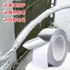 Fita adesiva de alumínio com fibra de vidro, espessa, à prova de sol, à prova d'água, para tubos de ar condicionado, proteção da unidade externa de ar condicionado, resistente ao desgaste, resistente à tração, tubo de coifa