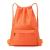 Bolsa con cordón de tela Oxford, producto nuevo transfronterizo con logo impreso, mochila informal unisex con cordón portátil, bolsa de senderismo de gran capacidad