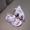 Sandalias Nuevas 2026 para Niñas Pequeñas, Suela Suave, Antideslizantes, Estilo Princesa, Dulces Zapatos Deportivos de Playa para Niños de Verano