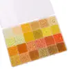 Caja de Set de 24 Compartimentos para Cuentas Xiaomi Transfronteriza Kit de Materiales para Accesorios de Pulsera de Cuentas Hecha a Mano DIY Pulsera Educativa para Niños Collar