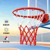 Rede de Basquete de Poliéster Espessa e Resistente ao Desgaste para Uso Externo, à Prova de Sol, à Prova de Chuva, Antienvelhecimento para Aro de Basquete para Competição e Treinamento