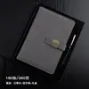 Caderno com Fivela A5 Livro de Registro de Reuniões de Estudo para Escritório Pu Caderno Bloco de Notas Caderno Espesso com Logo Personalizado
