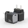 Cargador Rápido de Nitruro de Galio 65W Estándar Indio SKD Adecuado para Carga Rápida de Teléfonos Móviles Apple, Samsung, Huawei y Xiaomi