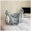Bolso Grande Estilo Coreano Transfronterizo para Mujer 2026 Nueva Moda Bolso de Mano para Viajar Diseño Nicho Casual Bolso de Hombro Cruzado
