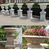 Macetas de Piedra de Mármol para Jardín de Patio Personalizadas, Macetas Talladas en Piedra para Decoración de Paisajes Comunitarios, Adornos de Macetas para Plantar