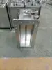 Válvula de Control Manual de Flujo de Aire Cuadrada Amortiguador de Aire Ajustable de Doble Hoja Válvula de Control de Acero Inoxidable 304 Amortiguador de Aire de Aluminio