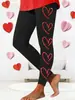 Exclusivo Transfronterizo Estampado Digital 3D Patrón de Corazón Estilo Europeo y Americano Pantalones de Mujer Verano Delgados Cortos para Mujer Personalizables con Imágenes
