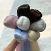 Peluca para muñeca BJD multicolor opcional, 60 cm de largo, cabello liso, estilo extendido en blanco, cabello que se puede peinar a mano