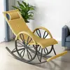 Sillón mecedor reclinable silla para persona perezosa siesta sala de estar balcón reclinable persona perezosa puede reclinarse puede dormir silla de ocio silla mecedora para ancianos