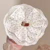 Scrunchies Oversized Estilo Coreano para Mulheres, Prendedores de Cabelo de Alta Qualidade, Faixas de Cabelo Estilo Relaxado, Elásticos de Cabelo de Alta Elasticidade Atacado