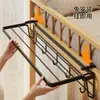 Perchero de ropa para mesita de noche de dormitorio, estante de almacenamiento en la cama para ropa, para colgar ropa para secar, gancho plegable para litera superior