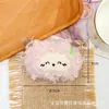 Ano do Carneiro Desenho Animado Ovelhinha Fofa Pingente de Pelúcia Boneca que Faz Barulho Broche DIY Sapatos Chapéus Lenços Capa de Celular Acessórios