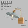 Lámpara de pared de madera con cremallera, estilo japonés, nuevo estilo, para mesita de noche, de diseño, para B&B, escaleras, con interruptor, Viento Silencioso, lámparas pequeñas