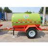 Remolque de tanque de agua de alta presión de 2.5 toneladas para agua potable remolque pequeño de tanque de agua semirremolque camión de herramientas con bomba galvanizado en caliente para bomberos