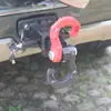 Grillete de Liberación Rápida Forjado, Capacidad de Carga de 5 Toneladas, Gancho de Remolque de Boca Cuadrada de 2 Pulgadas, Grillete de Remolque de Rescate Todoterreno