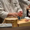 Barril de Madera de Lujo Japonés Sushi de Barril de Madera Aislado Restaurante de Sushi de Barril de Madera Barril de Madera con Tapa Arroz para Sushi Edo Barril de Madera