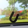 Colgante para Coche con Forma de Oso de Amor de Arcilla Amazon Transfronterizo, Colgante para Interior de Coche, Colgante de Letra de Alta Gama para Mujeres