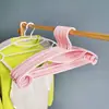 Cabide para pendurar roupas doméstico antiderrapante sem marcas secagem de roupas anti-ângulo de ombro protege gola varal dormitório estudantil uso cabide