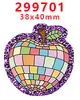 Accesorios Acrílicos de Dibujos Animados con Purpurina Transfronterizos Accesorios para Joyería DIY de Resina Parche Pasador Pasador Gt-Z-299273