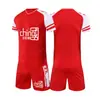Set de Impresión de Uniformes de Baloncesto Verano Transpirable Niños de Escuela Primaria Equipo Dos Piezas Falsas Deporte Secado Rápido Uniforme de Entrenamiento de Manga Corta