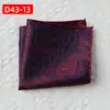 Fabricante de Lenços de Bolso de Moda Transfronteiriça, Lenços Quadrados de Estilo Britânico Vintage, Lenços de Bolso para Decoração de Terno Masculino, Acessórios para Vestido de Festa