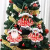 Colgantes de Tela Navideños, Muñecos Navideños, Colgantes Pequeños, Colgantes para Árbol de Navidad, Decoraciones, Colección de Colgantes Pequeños para Regalo