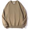 Nueva Sudadera con Cuello Redondo y Hombros de Algodón Chino de 320g para Primavera y Otoño, Chaqueta Base de Moda Coreana para Hombre y Mujer, Venta al por Mayor
