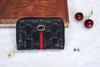 Monedero unisex de cuero con relieve para mujer, con múltiples tarjetas, de moda, para tarjetas de identificación, fabricantes al por mayor