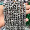 8mm Piedra Natural Cristal Ágata Cruz Cuentas Sueltas Pulsera DIY Collar Accesorios de Joyería Cuentas Semi-Terminadas Mayoreo