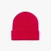 Venta al por mayor del fabricante Gorro cálido de moda para otoño e invierno, Gorro de punto a prueba de frío, Color sólido para exteriores, Protección para las orejas, Gorro de lana, Logotipo bordado