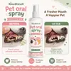 Spray de Limpeza Bucal Kineshinex para Pets 100ml Cuidado Oral para Cães e Gatos Refresca o Hálito e Reduz o Odor