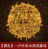 Luces LED de bola de vid colgantes para árbol exterior impermeables iluminación de calle luces intermitentes guirnalda Navidad Festival de Primavera luces decorativas de vacaciones
