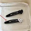 Design de Nicho Metal Pequena Flor BB Clip Simples Versátil Clipe Lateral Cabelos Rebeldes Organizador Clipe de Franja Estilo Coreano Acessórios de Cabelo