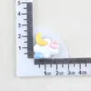 Nube Arcoíris Espacial Conejo de Dibujos Animados Accesorios de Resina DIY Pegamento de Crema Casero Funda para Teléfono Caja de Papelería Accesorios para el Cabello