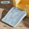 Tapete para Arena de Gato para Prevenir Fugas y Salpicaduras, Pedal para Arenero de Gato, Elevador para Inodoro de Gato Doble Capa con Recolección de Arena y Tapete Antifugas, Tapete de Control de Arena