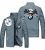 Um lote de jaqueta com logo de carro comércio exterior europeu e americano lazer solta plus size casaco de piloto esportivo camisa de baseball vestuário masculino