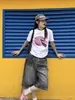 Camiseta de Manga Corta de Algodón Puro 2025 Verano Nuevo Estilo Letras Estampadas Hombro Derecho Cuello Redondo Pequeño Blanco t Delgado Delgado Top para Mujer