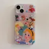 Capa de Celular Princesa Maçã Desenho Animado Japonês e Coreano 18Promax Adequada para Iphone17Pro Camada Dupla 16Promax/15