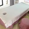 Sábanas, Sábanas para Camas de Hospital, Sábanas de Material Natural con Agujeros para el Cuidado de la Salud