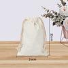 Pantalones con Bolsillo de Solapa Paquete Bolso Personalizado Bolso Publicitario Bolso de Lona Logo en Blanco Bolsa de Algodón Gran Capacidad Bolsa de Arroz Al por Mayor