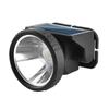 Linterna frontal nueva luz fuerte recargable tiro largo reflector cob larga duración doble fuente de luz carga solar linterna frontal de cabeza