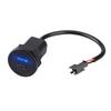12V24V Modificado Interface USB para Celular Carro Van Motocicleta Acendedor de Cigarros Carregador de Carro Modificado Carregamento Rápido
