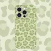 Funda de película con estampado de leopardo degradado, adecuada para Apple 18 Pro Max, diseño de alta gama, también disponible para teléfonos Xiaomi 16/15 y Huawei/Vivo