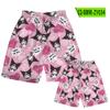 Hollokitty Cartoon Cat Shorts Calças casuais masculinas e femininas Férias de verão Calças de praia Fonte fabricantes