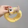 Nueva Diadema de Felpa de Perro Largo de Dibujos Animados Antideslizante Linda Diadema para Mascarilla Facial Lavado de Cara de Mujer Entrega Transfronteriza
